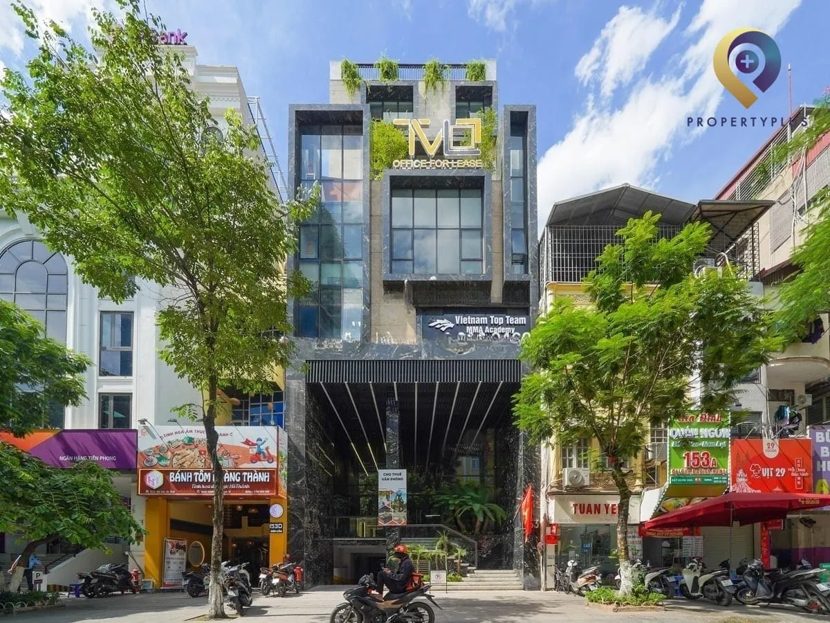 Toàn cảnh tòa nhà TVL Building nhìn từ trên cao